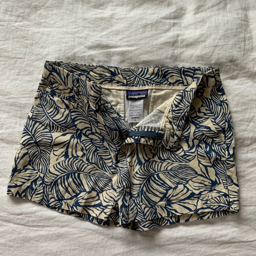 Patagonia Palm Leaf Shorts | 100% Organic Cotton